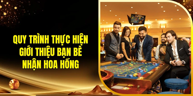 Quy trình thực hiện giới thiệu bạn bè nhận hoa hồng